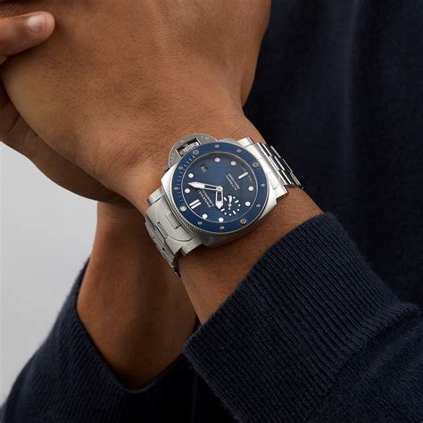 panerai submersible 42mm 682|panerai submersible blu notte.